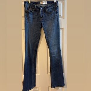 Vintage Y2K Hollister Bootcut Jeans Low Rise Stretch Denim Medium Wash Size 5L
